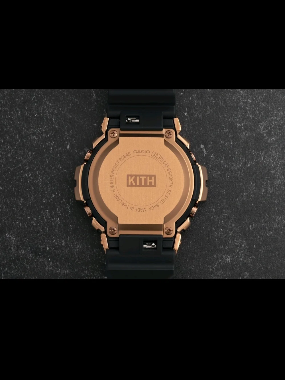 KITH x G-SHOCK GM-6900KTH Rose Gold Limited Edition Watch New